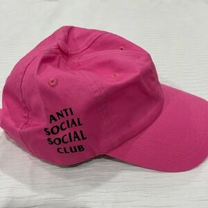Anti Social Social Club Hot Pink Hat